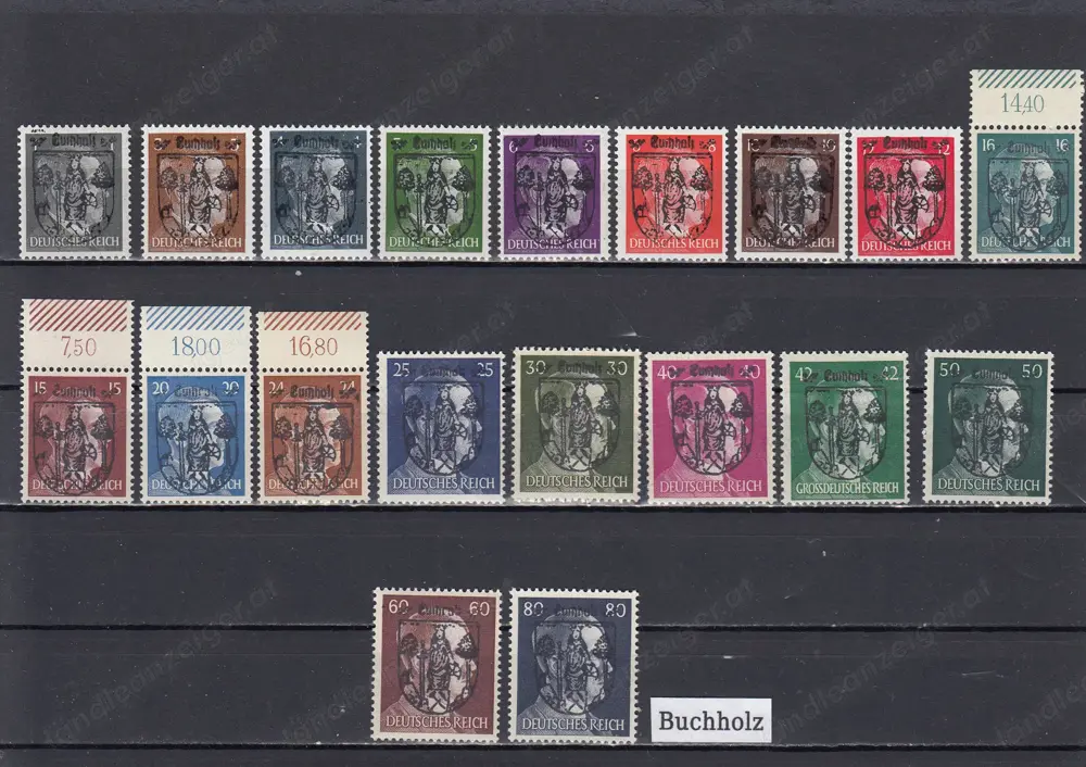 Briefmarken Eu Lokalausgaben mit Aufdruck **  