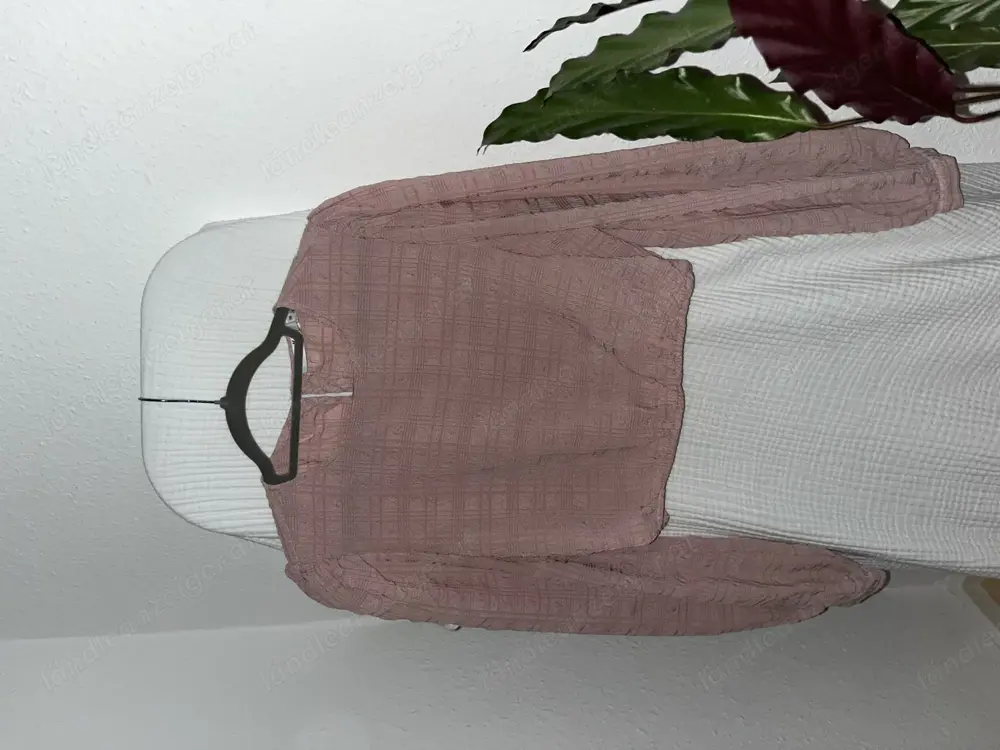Cropped Bluse altrosa Gr 38 Cropped Bluse altrosa Gr 38