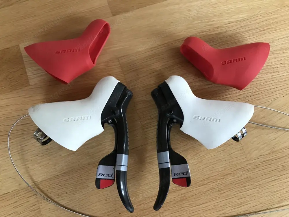 SRAM Red 10-fach Doubletap Brems Schalthebel links rechts, extrem leicht, tadellose Funktion SRAM Red 10-fach Doubletap Brems Schalthebel links rechts, extrem leicht, tadellose Funktion