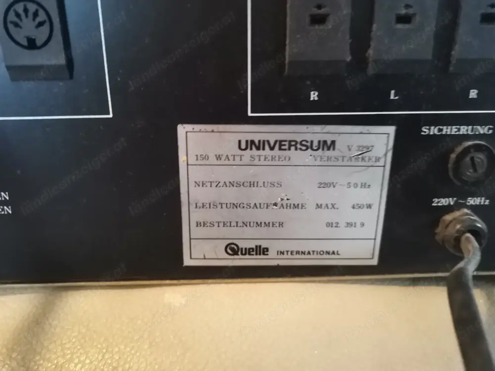 Verstärker Universun Dynamic's Verstärker Universun Dynamic's