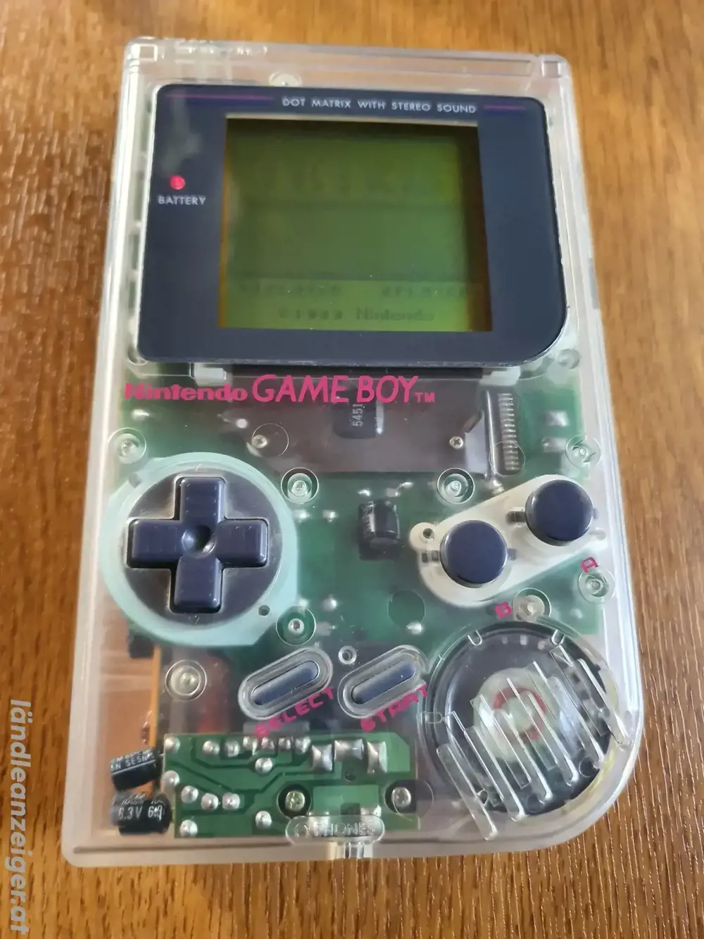 Gameboy Transparent DMG-1 Gameboy Transparent DMG-1
