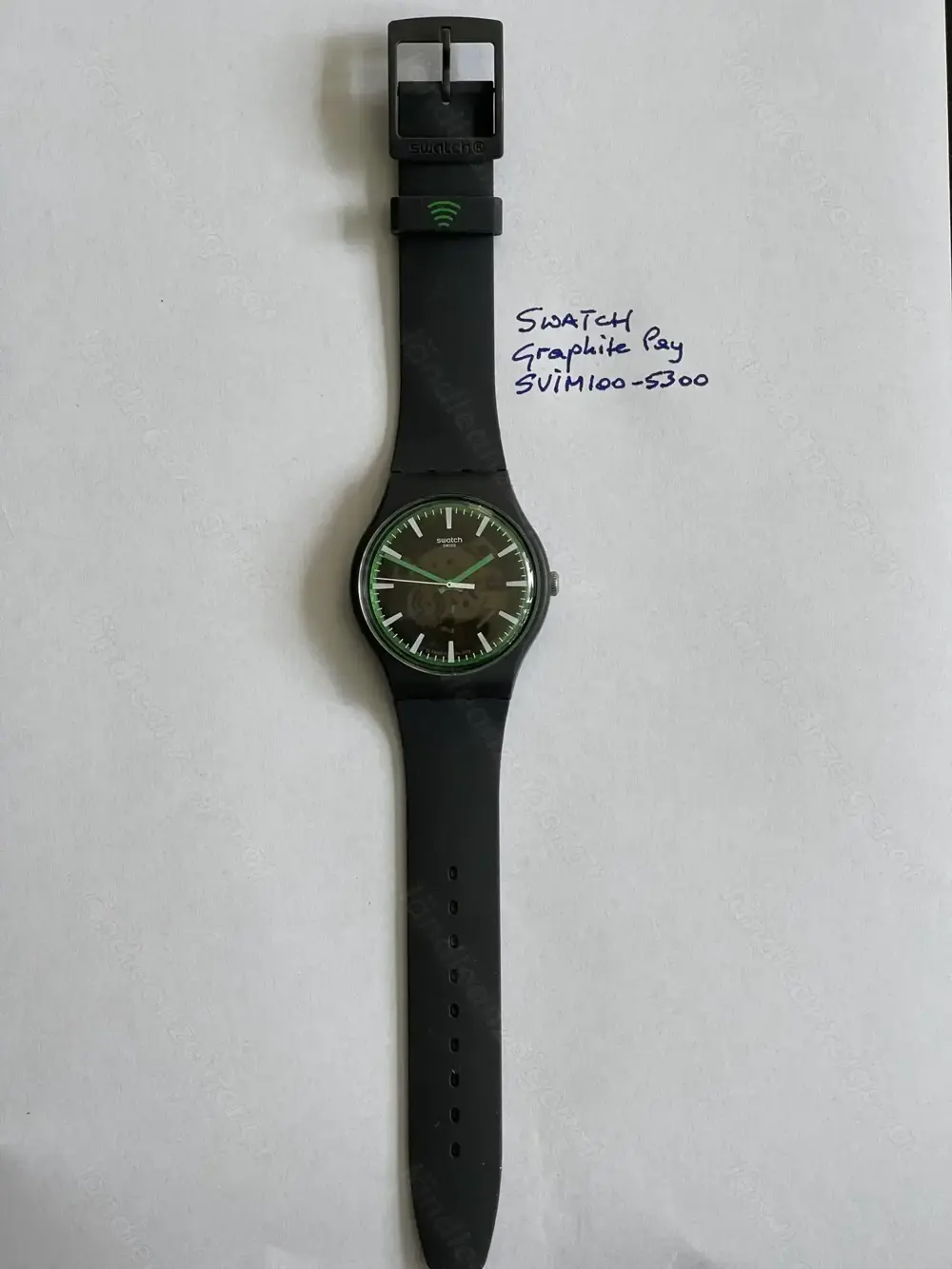 Swatch Graphite Pay Uhr Swatch Graphite Pay Uhr