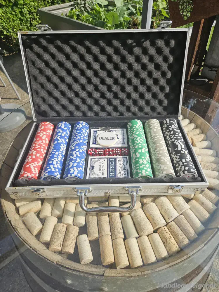 Sehr selten benutzter Pokerkoffer Sehr selten benutzter Pokerkoffer