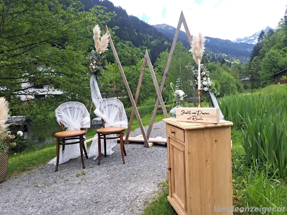 Traubogen "Berge" Hochzeit