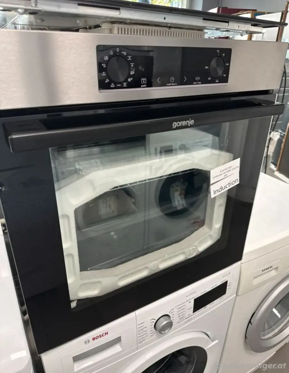 Gorenje Einbauherd mit Ceranfeld Induktion Set