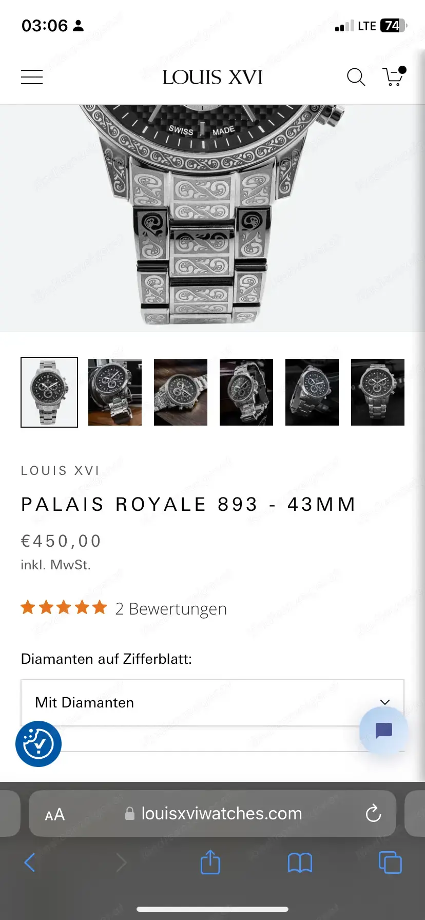 Louis XVI Uhr Herren Louis XVI Uhr Herren