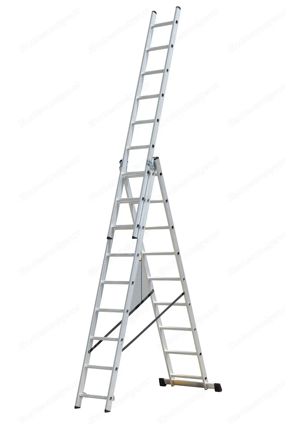 Aluminium Leiter, 3x11 Auftritte