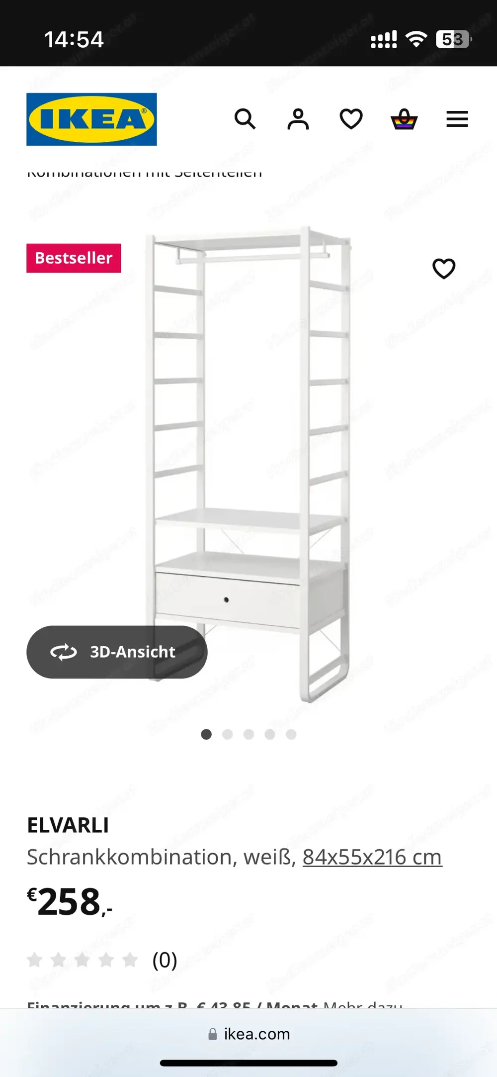 Ikea Elvarli Kleiderstange Ikea Elvarli Kleiderstange