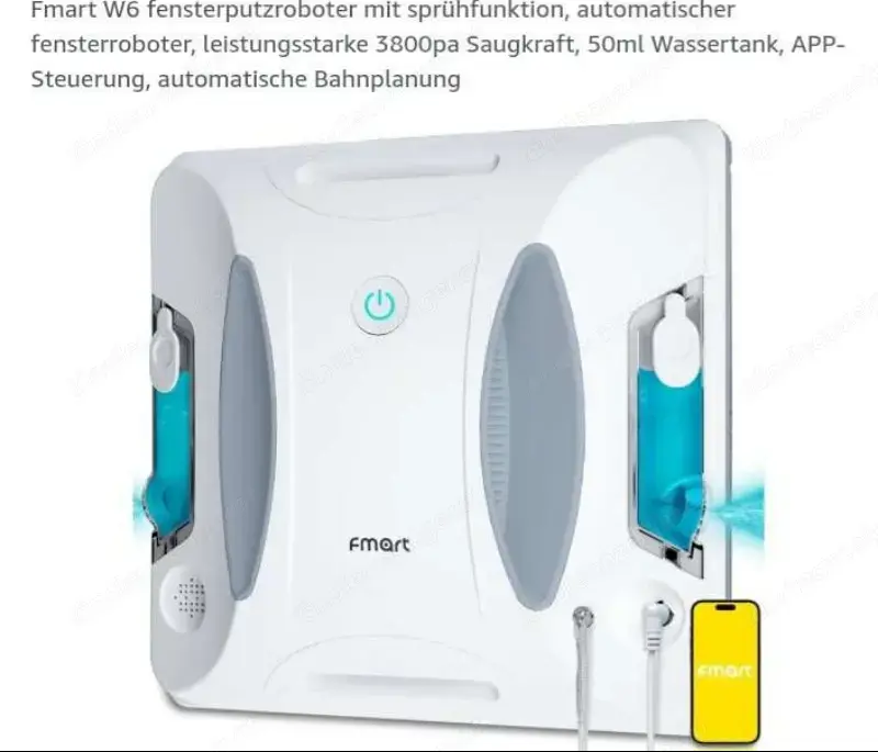 Fensterputzroboter FMART W6 Fensterputzroboter FMART W6