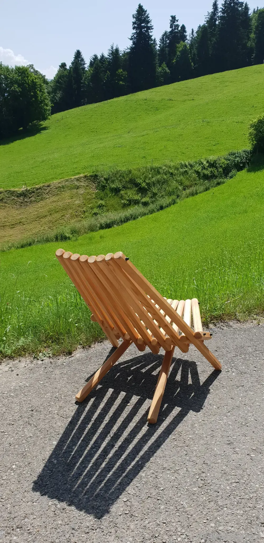 Klappstuhl aus Vollholz 2 Stück Klappstuhl aus Vollholz 2 Stück