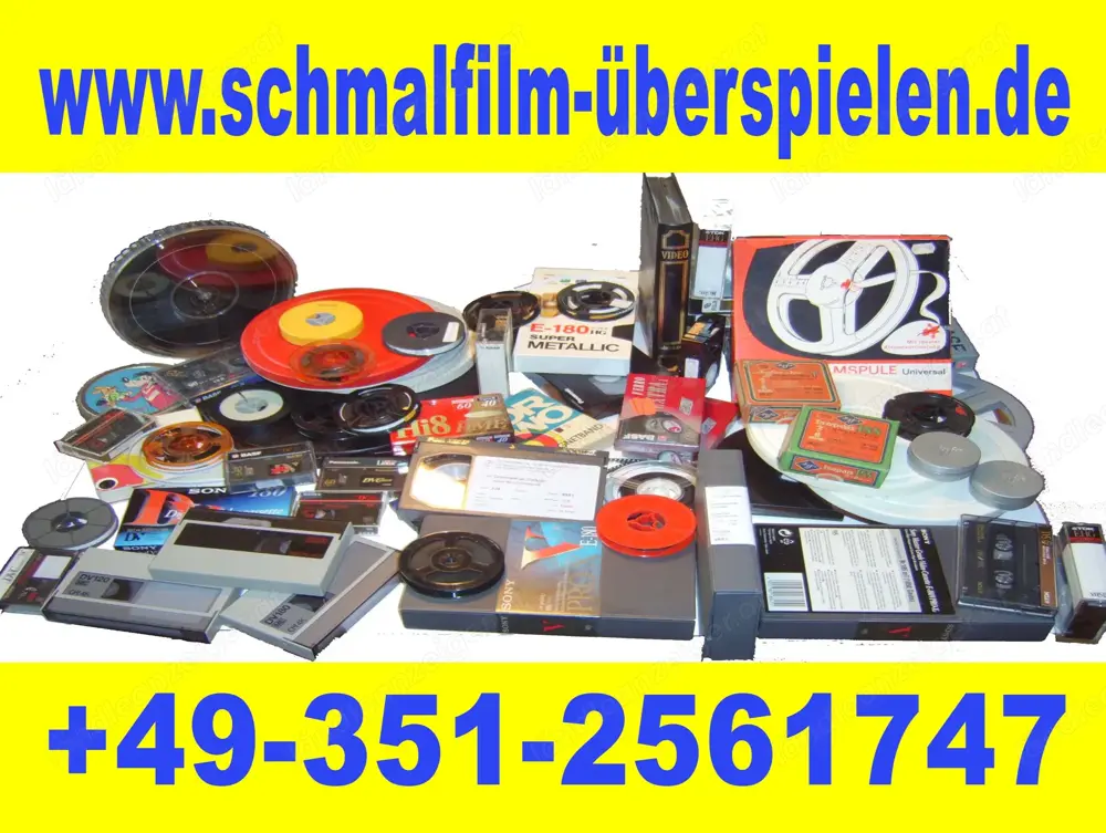 Schmalfilm preiswert auf DVD !