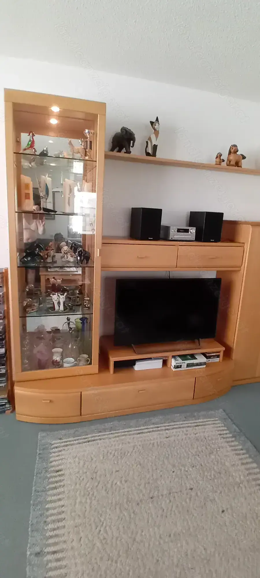 Schöne Wohnwand Wohnzimmerschrank Tischlerarbeit Schöne Wohnwand Wohnzimmerschrank Tischlerarbeit