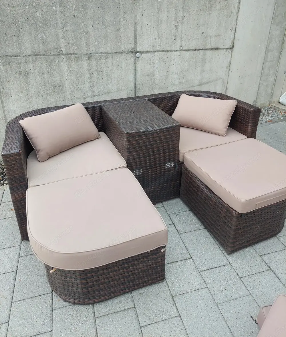 Rattan Gartenloungemöbel Rattan Gartenloungemöbel