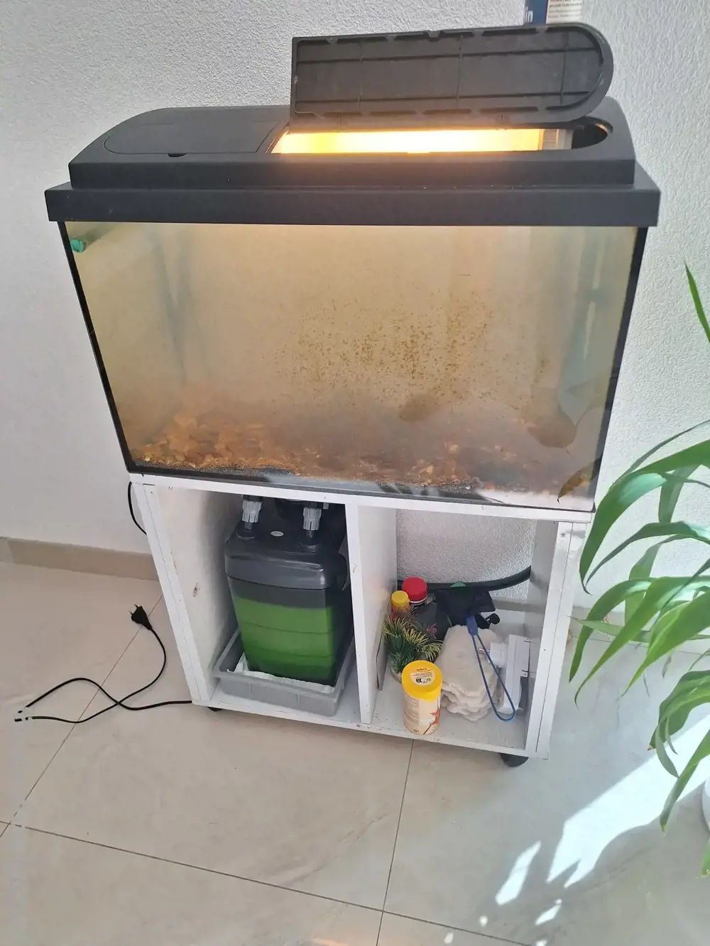 Aquarium mit viel Zubehör Aquarium mit viel Zubehör