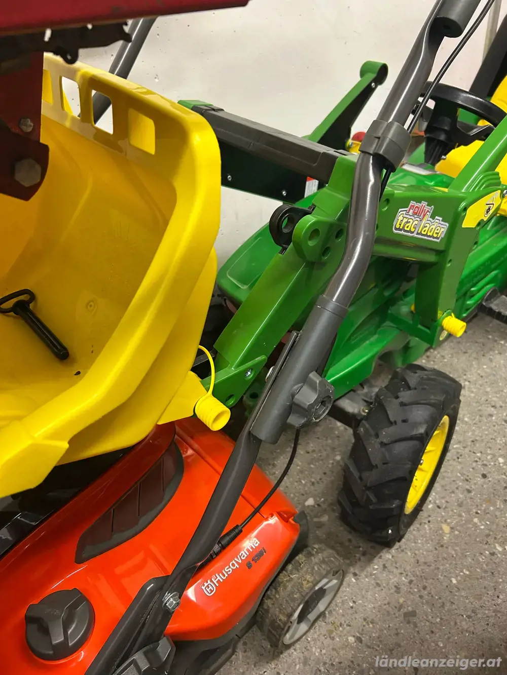 kinder trettraktor mit hänger kinder trettraktor mit hänger