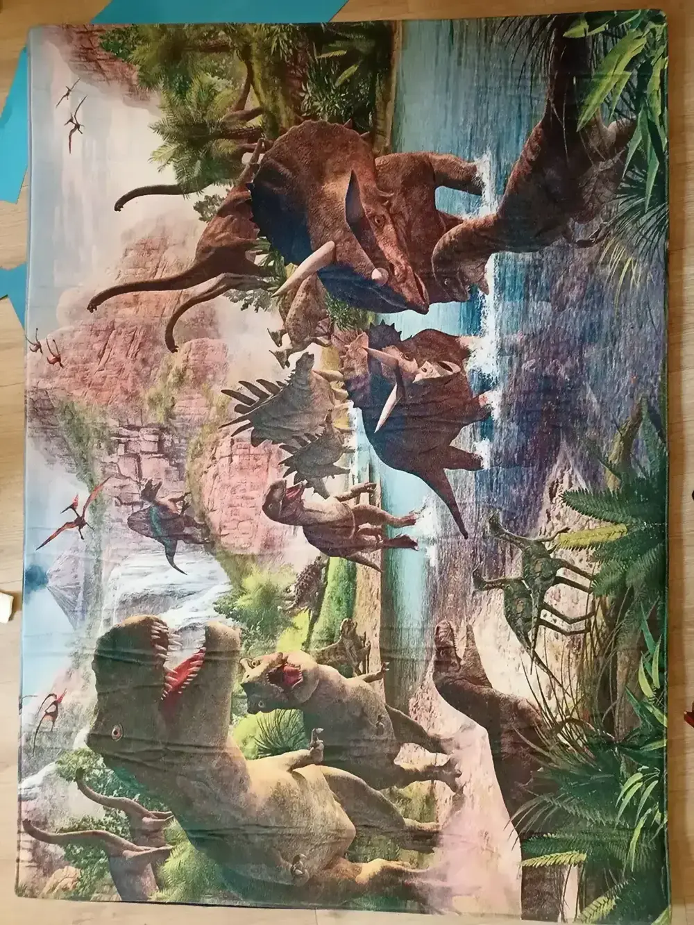 Spielteppich Dinosaurier 