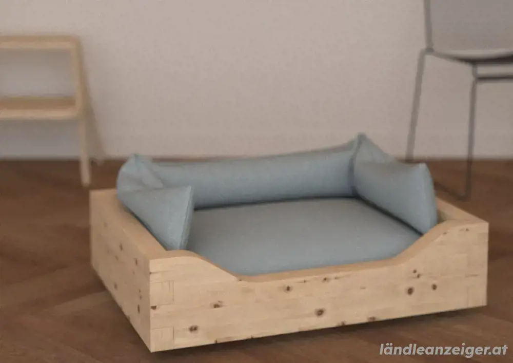 Hundebett - Zirbenbett für Hunde - Lodenstoff - Luxus - alle Größen