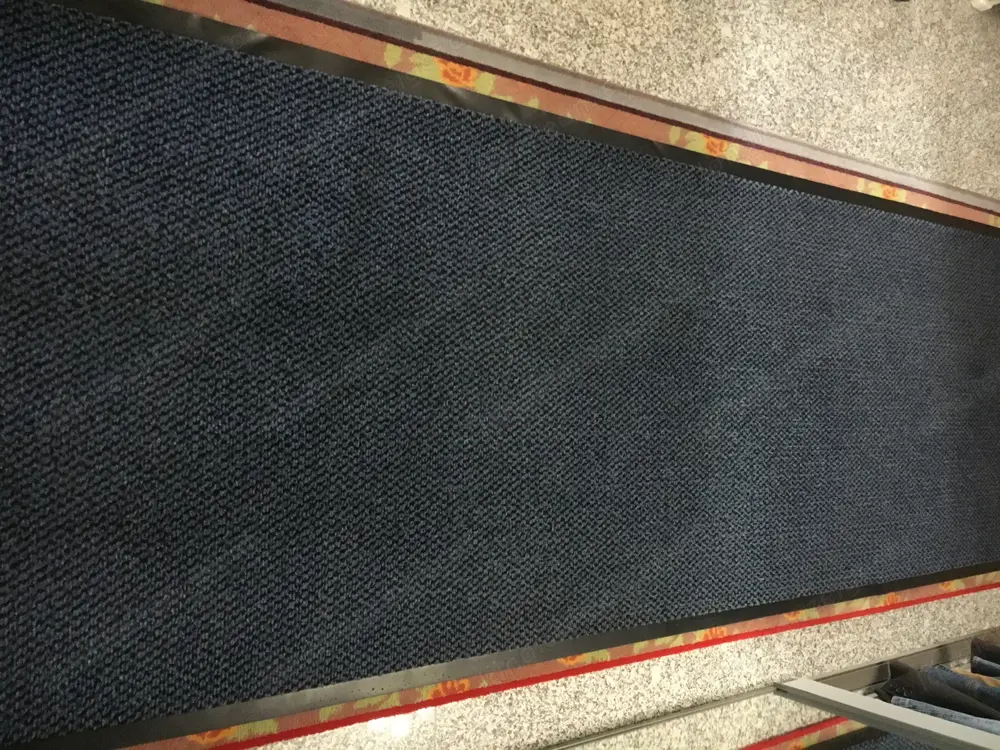 Teppich Läufer blau 390 x 90cm