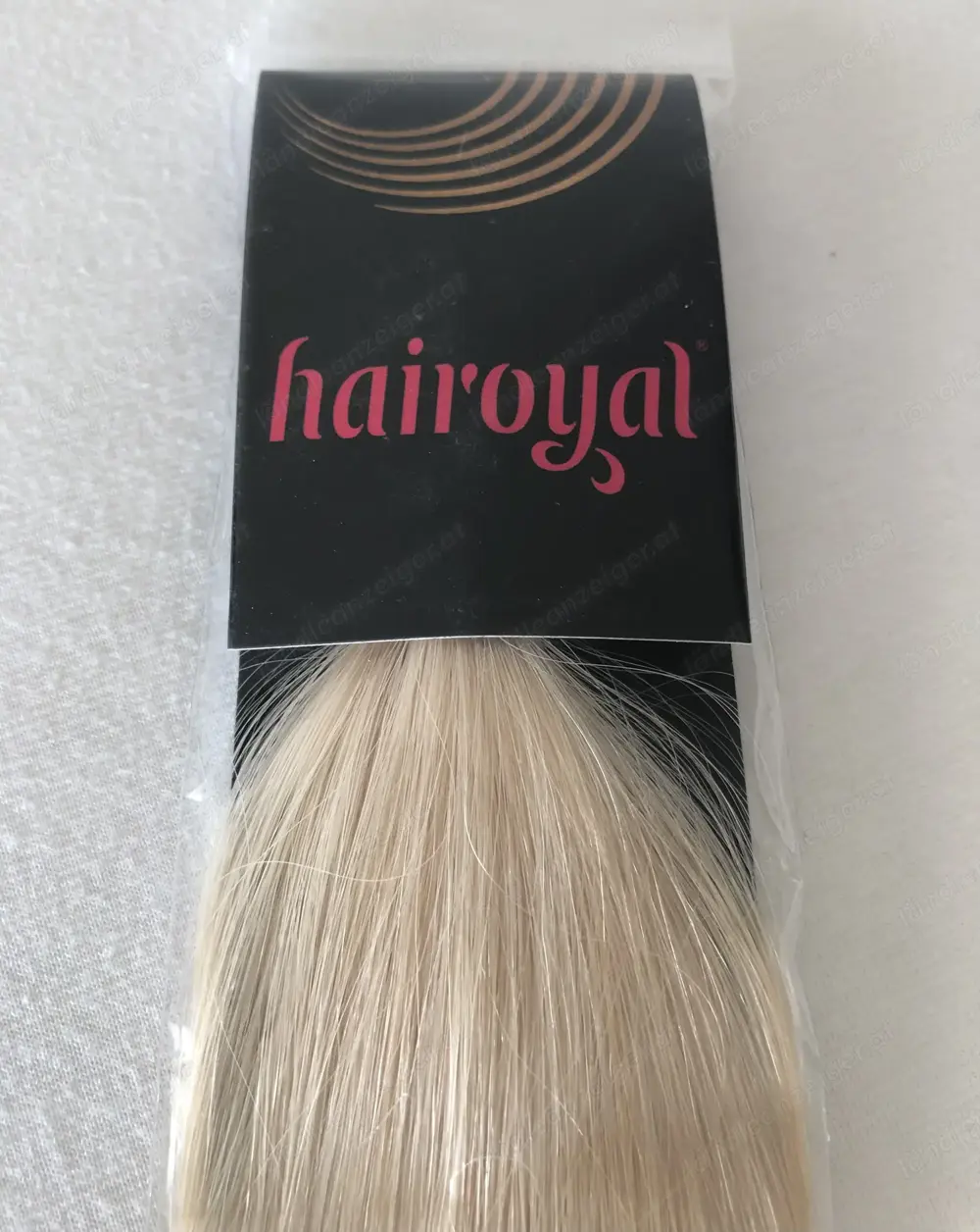50 Stück blonde Strähnen für Haarverdichtung oder Echthaar-Haarverlängerung 