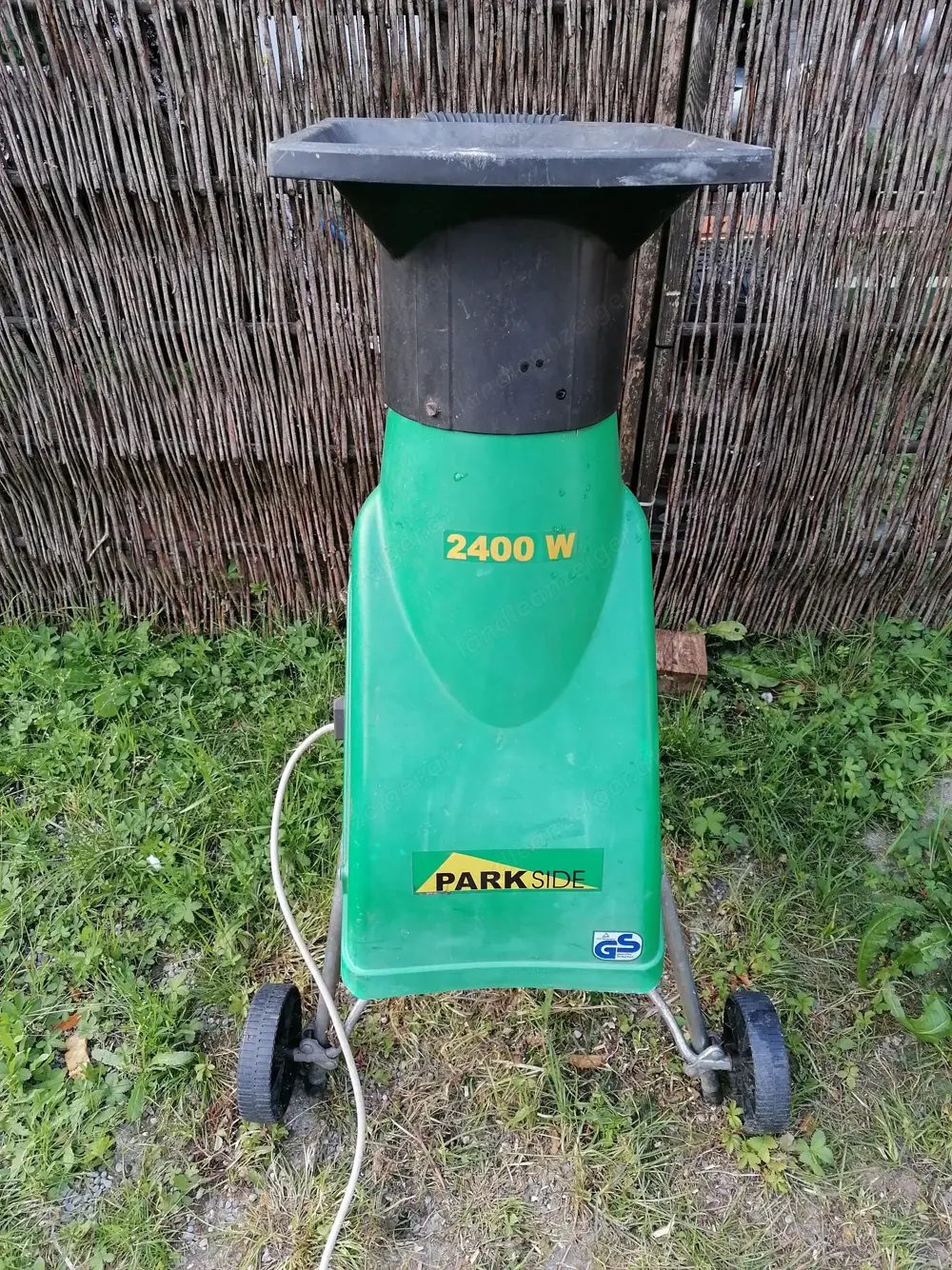 Gartenhäcksler, Häcksler Parkside 2400W Gartenhäcksler, Häcksler Parkside 2400W