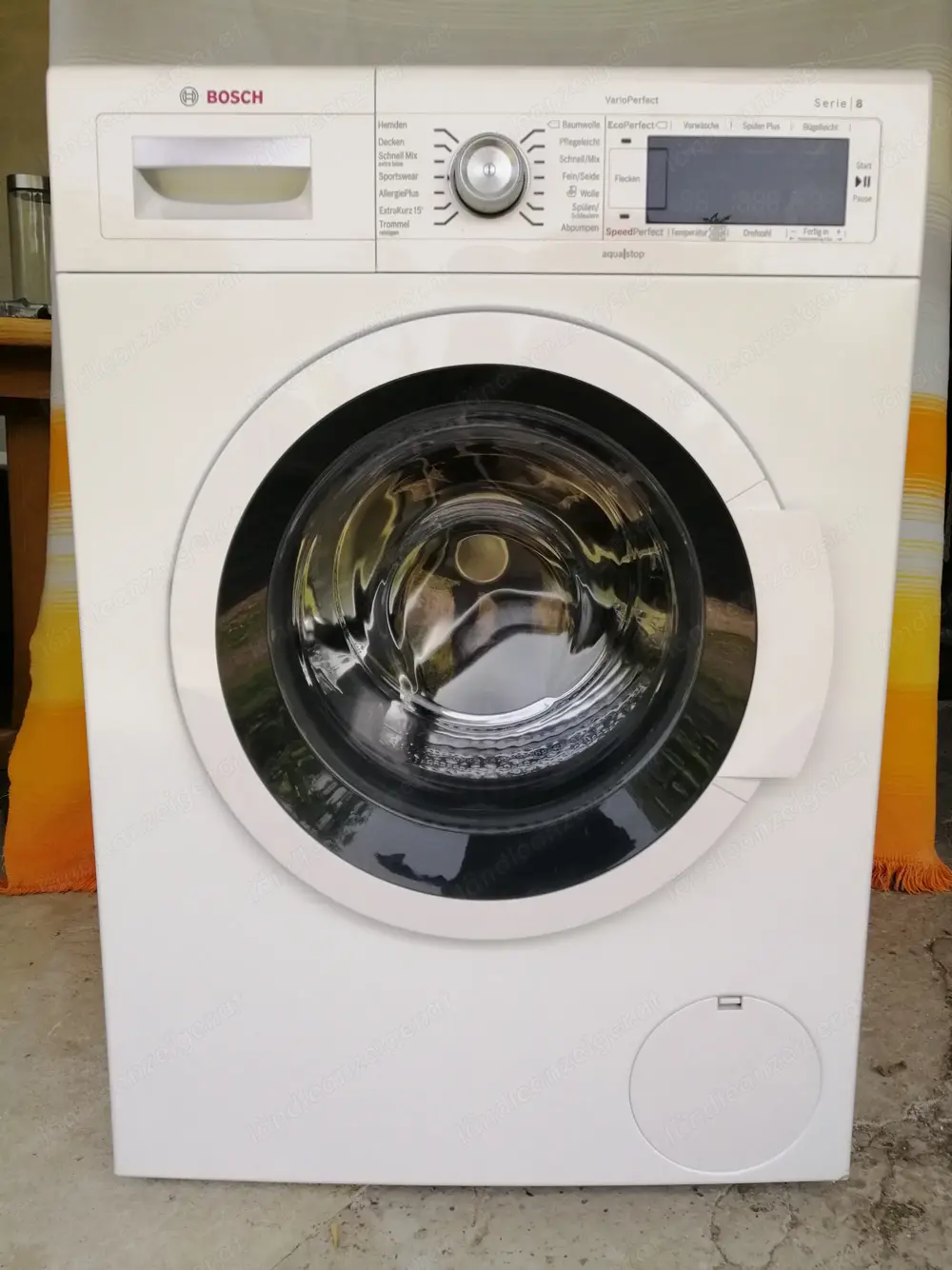 Waschmaschine von Bosch serie 8 Waschmaschine von Bosch serie 8