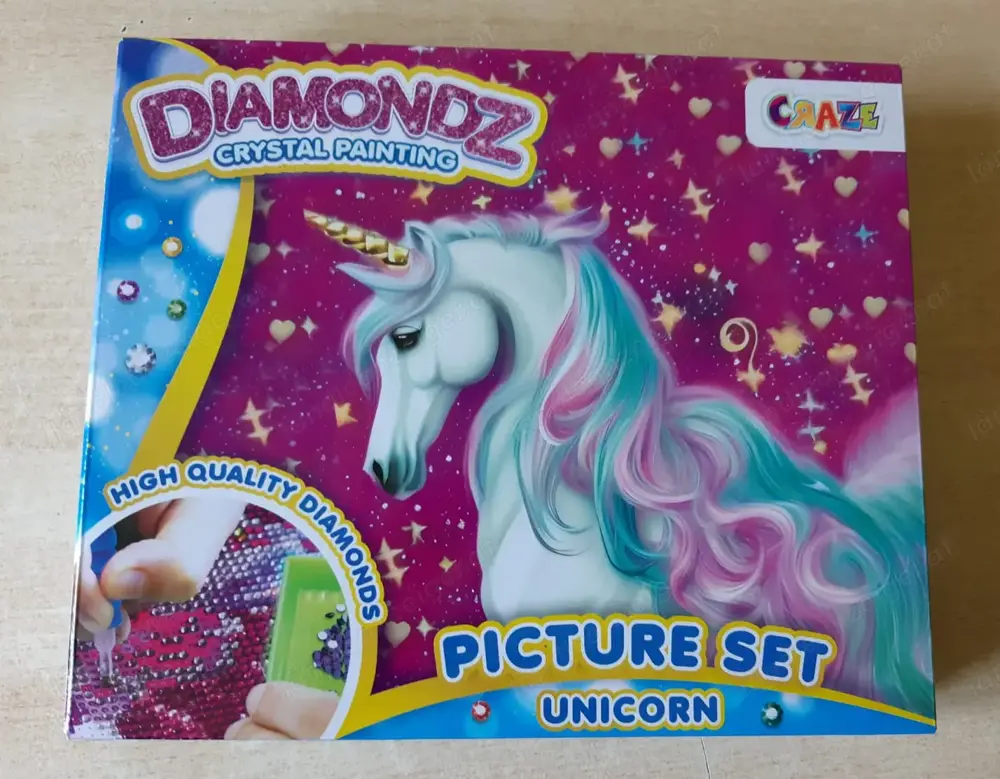 Perlenbild Einhorn Diamantenbild