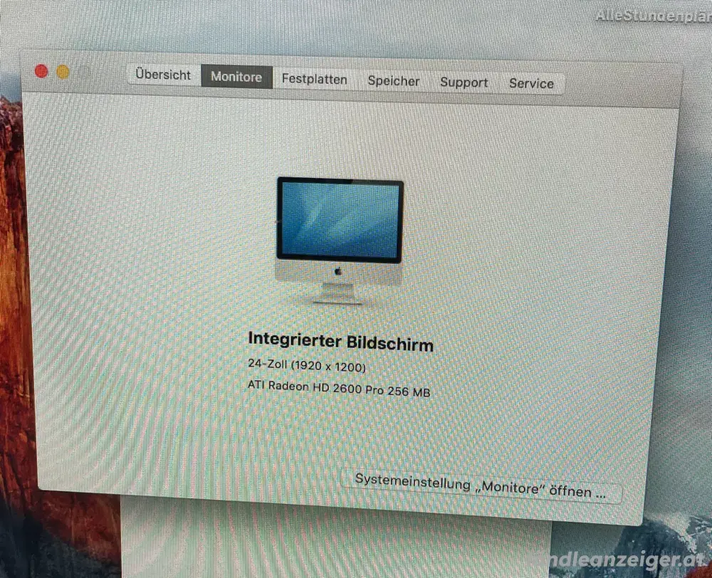 Apple i Mac 24 Zoll komplett