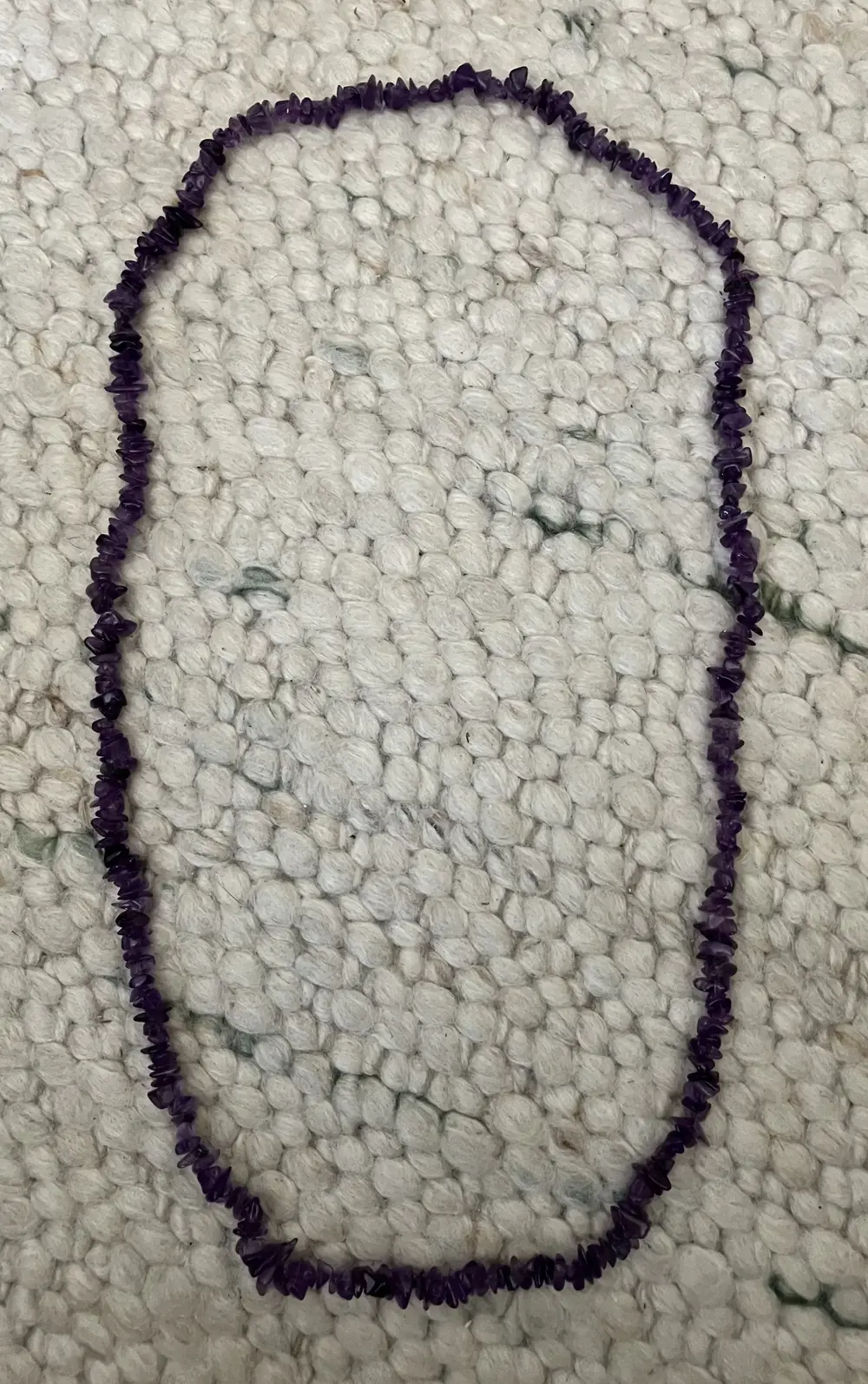 Halskette Amethyst echt 88 cm lang Halskette Amethyst echt 88 cm lang