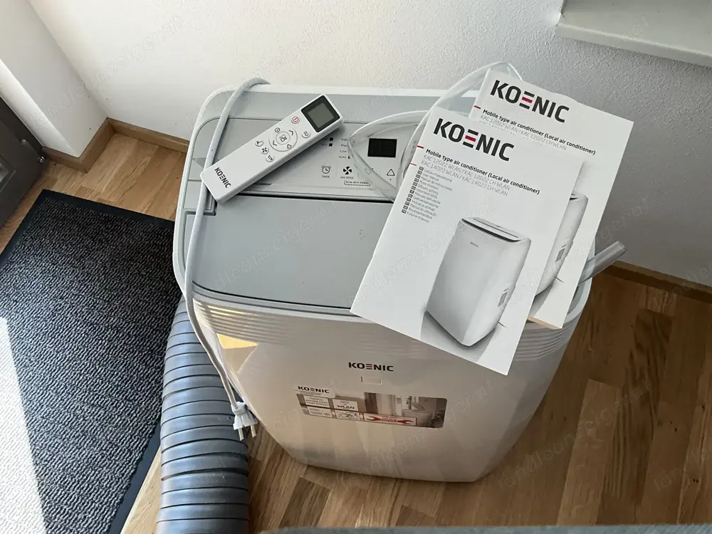 Mobile Klimaanlage, Raumgröße bis 120 Kubikmeter, Wlan, Amazon Alexa u. Google Assistent kompatibel Mobile Klimaanlage, Raumgröße bis 120 Kubikmeter, Wlan, Amazon Alexa u. Google Assistent kompatibel