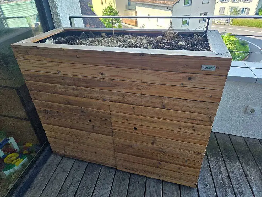 Empasa Hochbeet Kommode "MOVE", 115 x 95 x 50 cm - Naturholz Empasa Hochbeet Kommode "MOVE", 115 x 95 x 50 cm - Naturholz