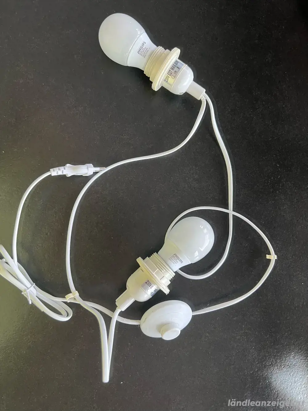 Lampenset 2-Flammig zu verschenken Lampenset 2-Flammig zu verschenken