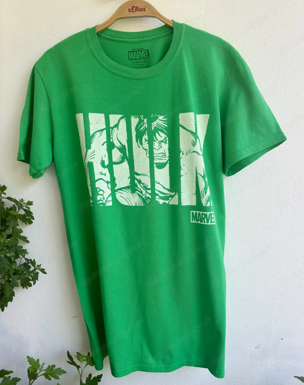 Grünes Shirt von Marvel mit Hulk Grünes Shirt von Marvel mit Hulk