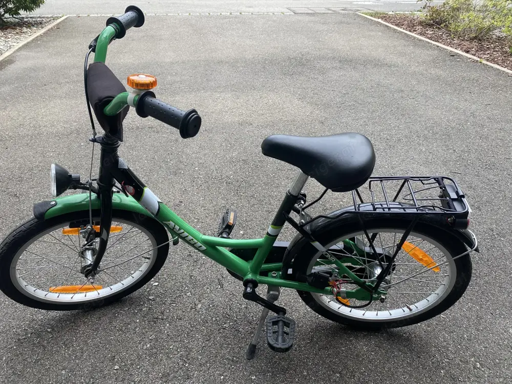 Avigo Jona Kinderfahrrad grün, 18 Zoll Avigo Jona Kinderfahrrad grün, 18 Zoll