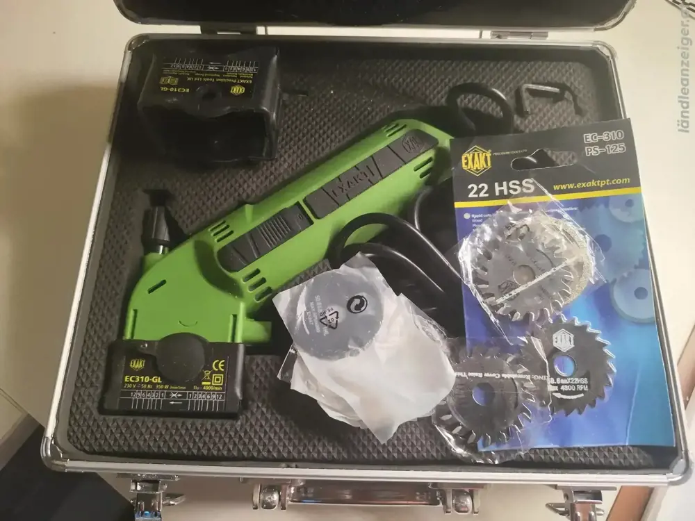 Exakt Minihandkreissäge EC-310 GL Tauchsäge Exakt Minihandkreissäge EC-310 GL Tauchsäge