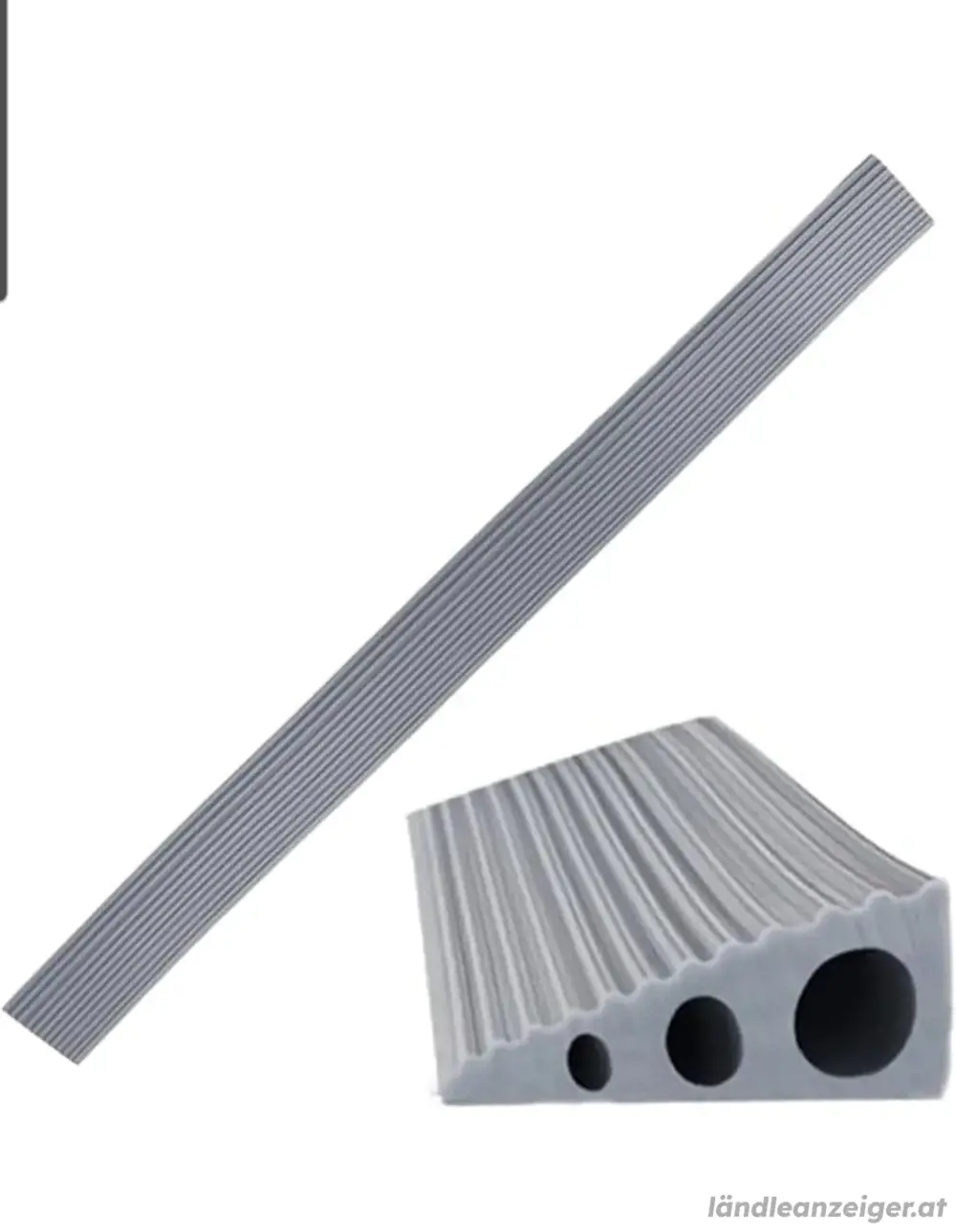 Türschwellenrampe grau