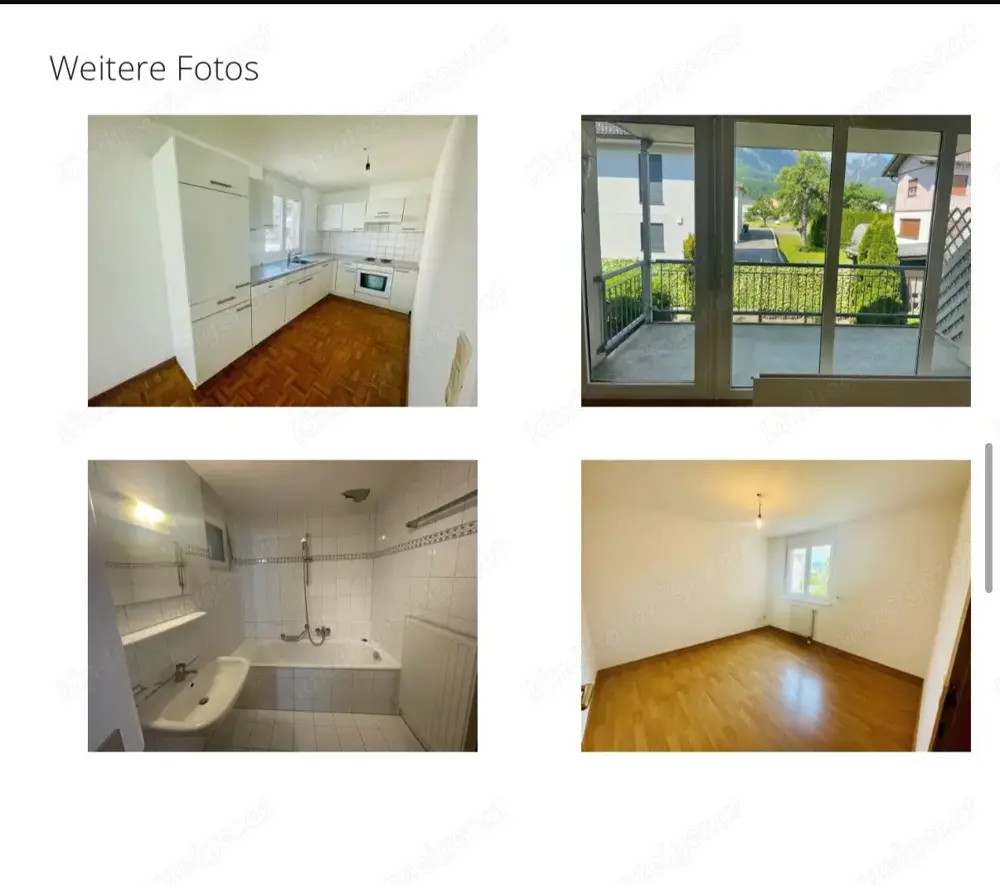 Gemütliche 3-Zimmerwohnung mit TG und Balkon in ruhiger Lage in Nenzing