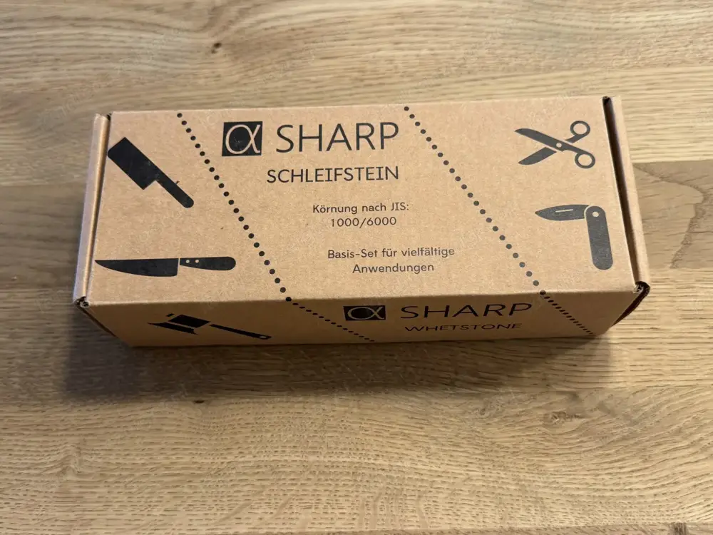 Messerschärfer AlphaSharp Schleifstein Körnung 1000 6000, wie neu Messerschärfer AlphaSharp Schleifstein Körnung 1000 6000, wie neu