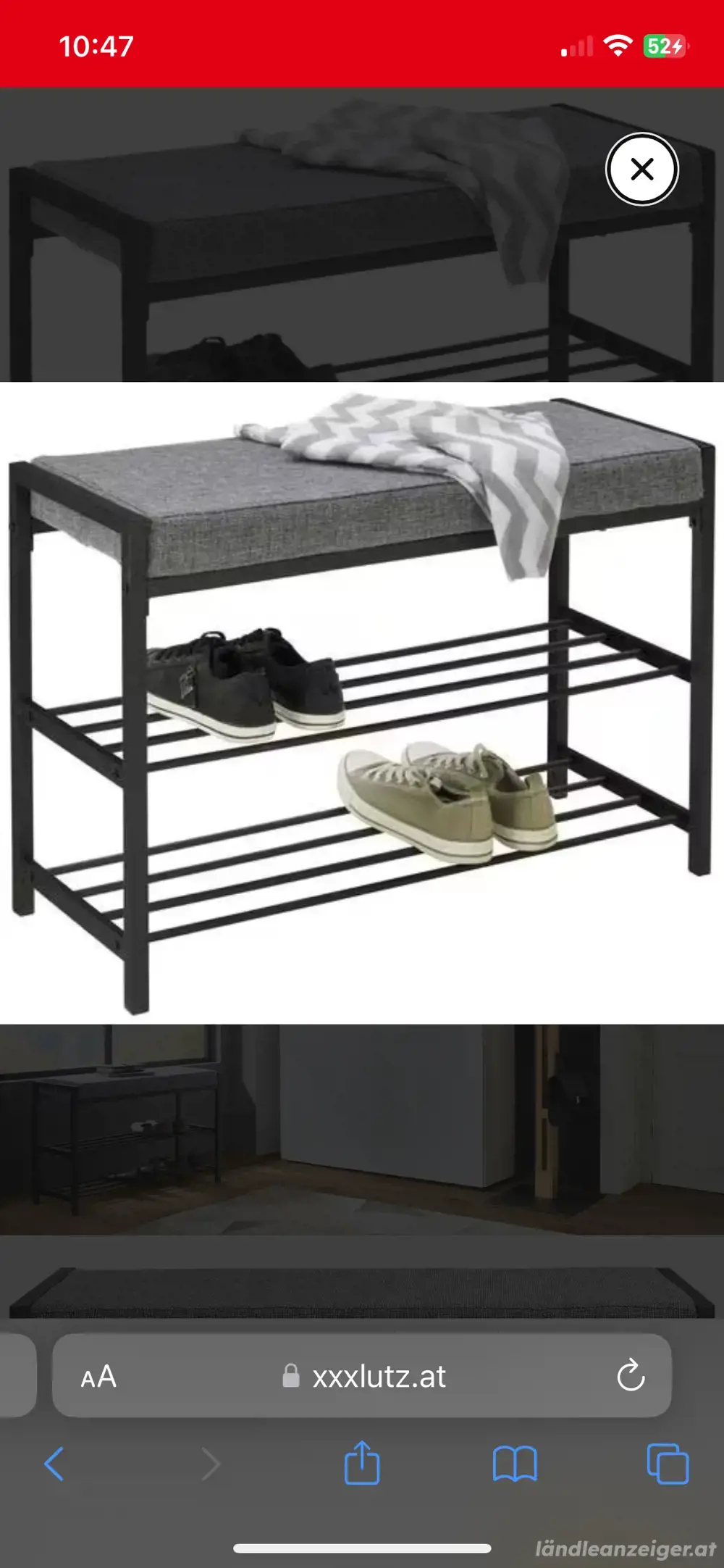 Schuhbank Schuhbank