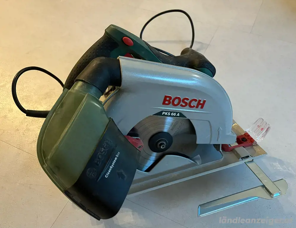 Bosch DIY PKS 66 A Elektro-Handkreissäge sehr wenig benutzt Bosch DIY PKS 66 A Elektro-Handkreissäge sehr wenig benutzt