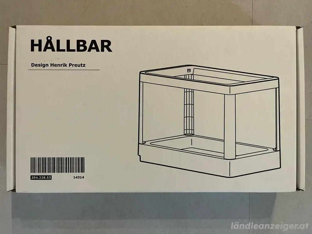 NEU ikea HALLBAR Rahmen für Abfalltrennung, ausziehb, hellgrau NEU ikea HALLBAR Rahmen für Abfalltrennung, ausziehb, hellgrau