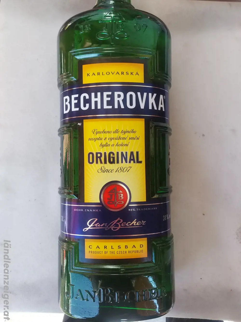 Alkohol Becherovka Kräuterlikör 3 Liter Alkohol Becherovka Kräuterlikör 3 Liter