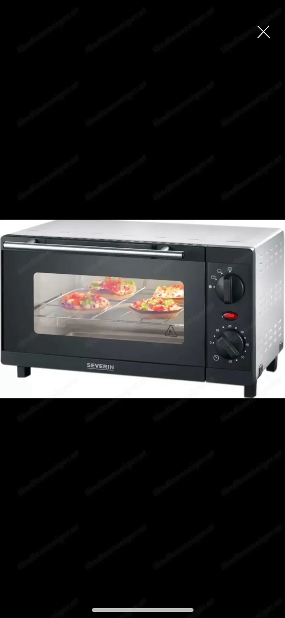 Severin Mini Backofen   Toastofen 800 VV