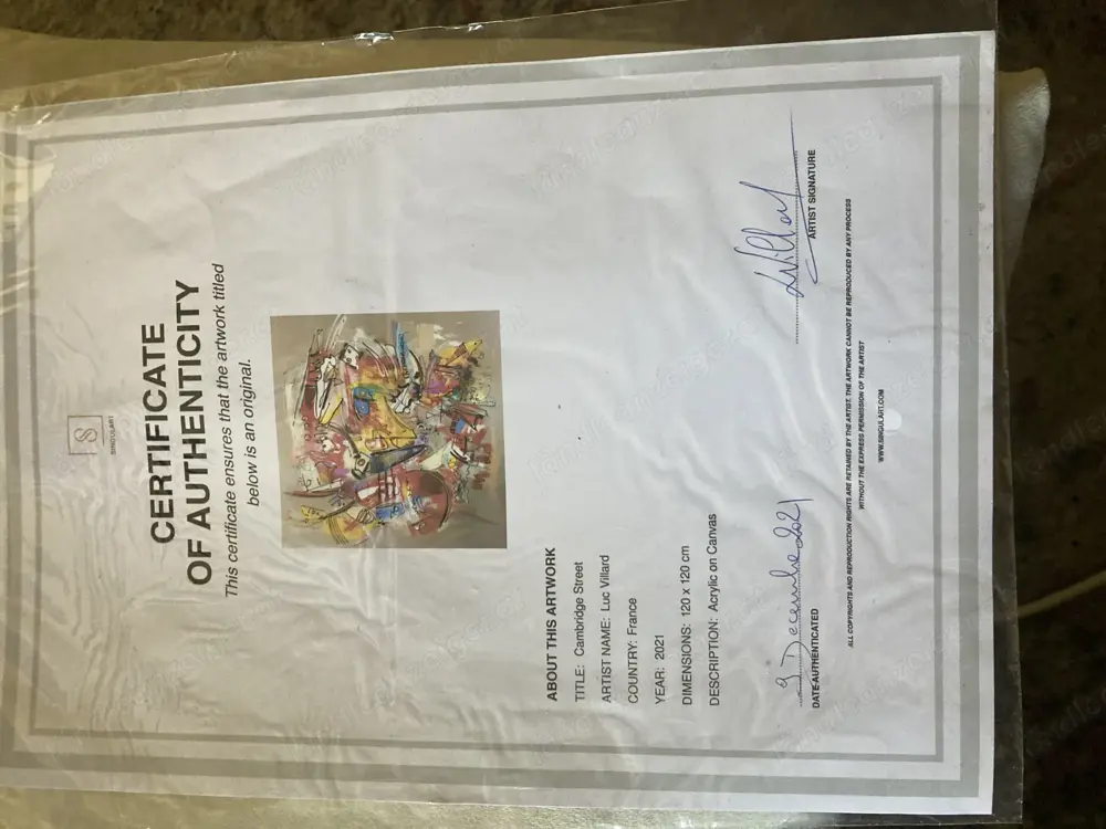 Gemälde Acryl auf Leinwand Gemälde Acryl auf Leinwand