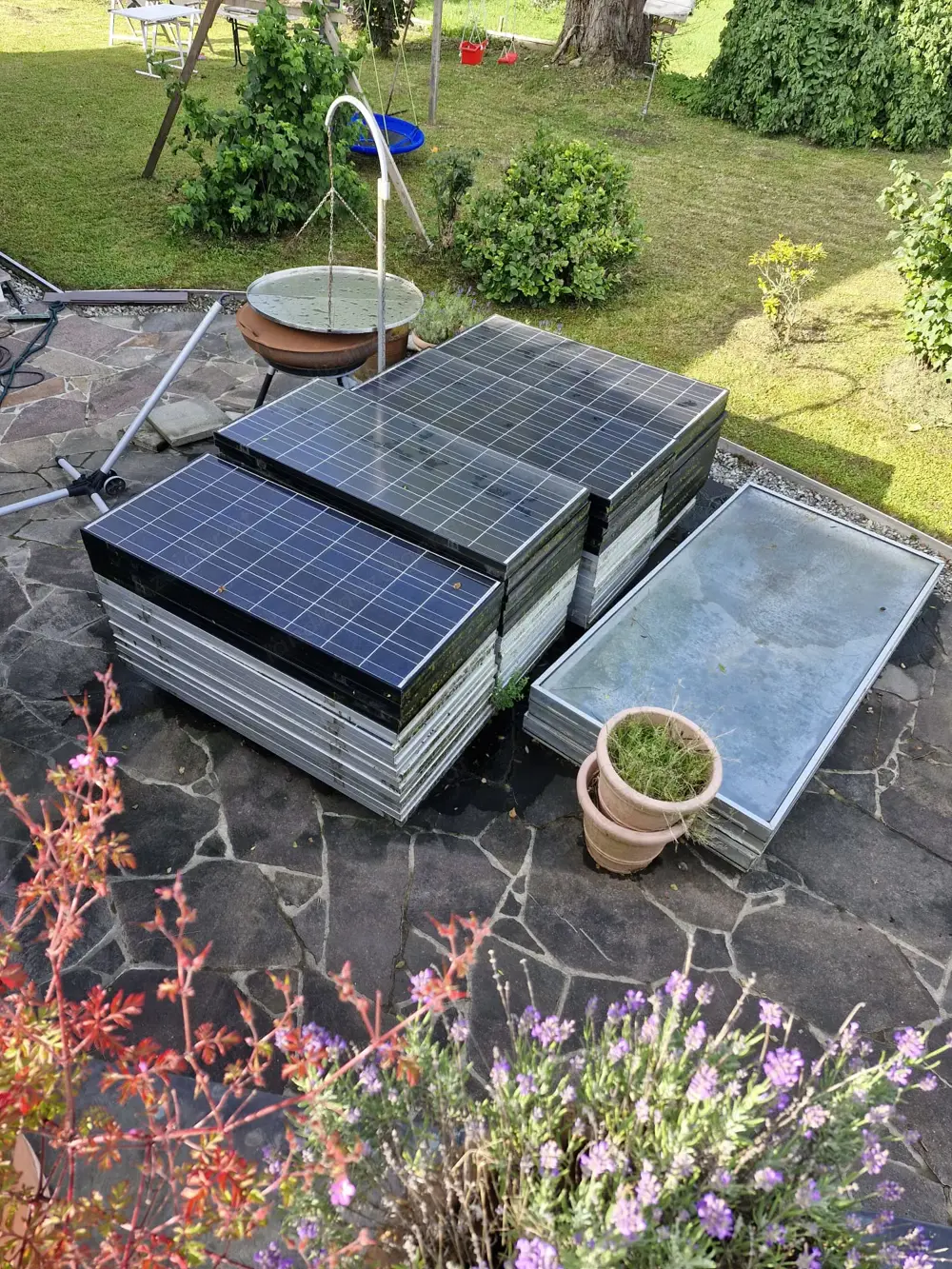 75 m  PV Anlage (gebraucht) gratis abzugeben
