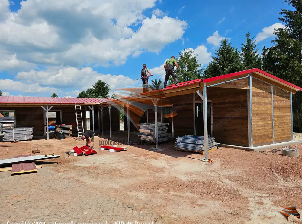Pferdestall bauen & Offenstall bauen | Außenboxen, Pferdeboxen & Pferdeunterstand kaufen - Laufstall