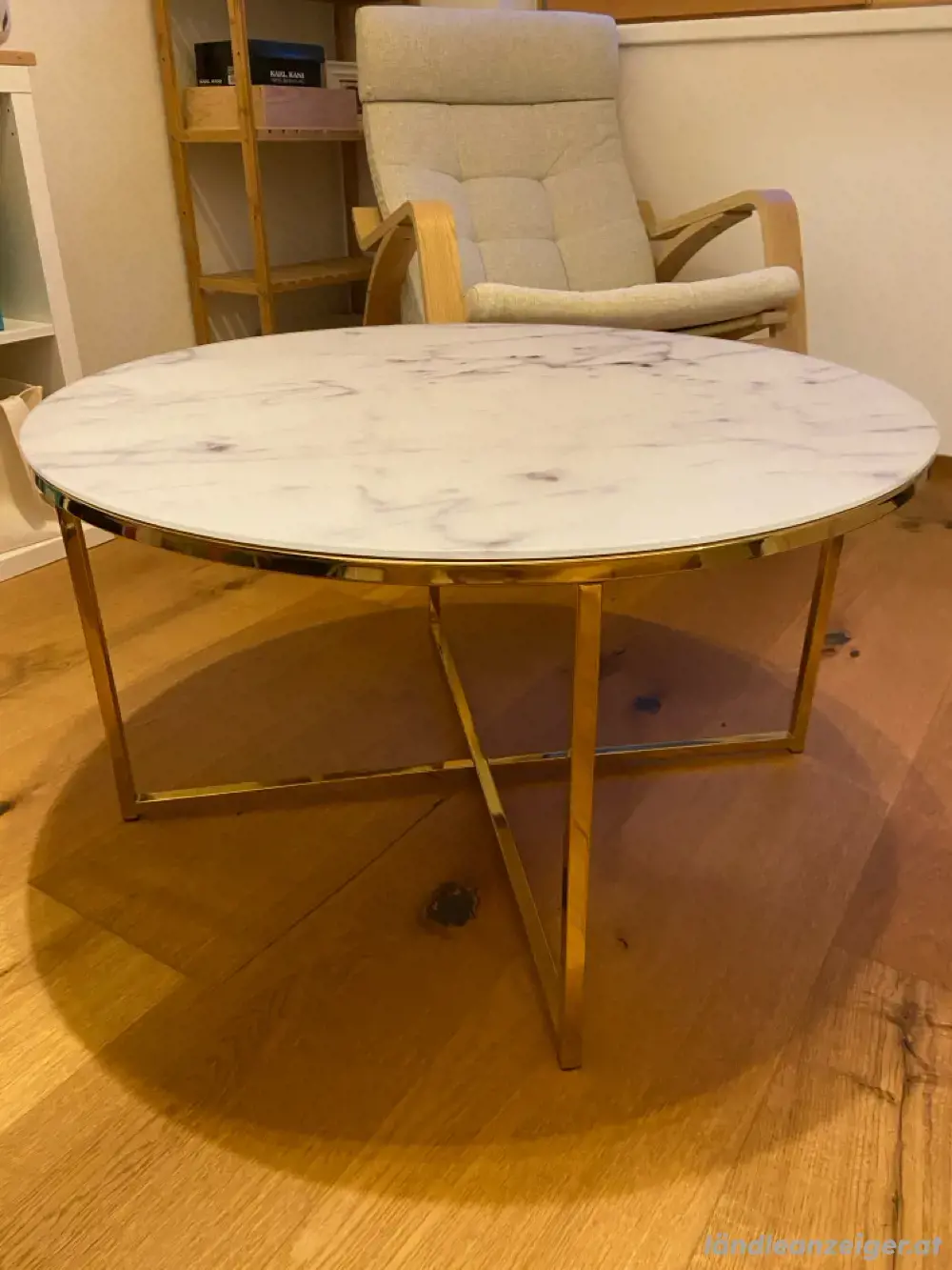 Couchtisch Sofatisch Wohnzimmertisch mit Marmor-Optik Couchtisch Sofatisch Wohnzimmertisch mit Marmor-Optik