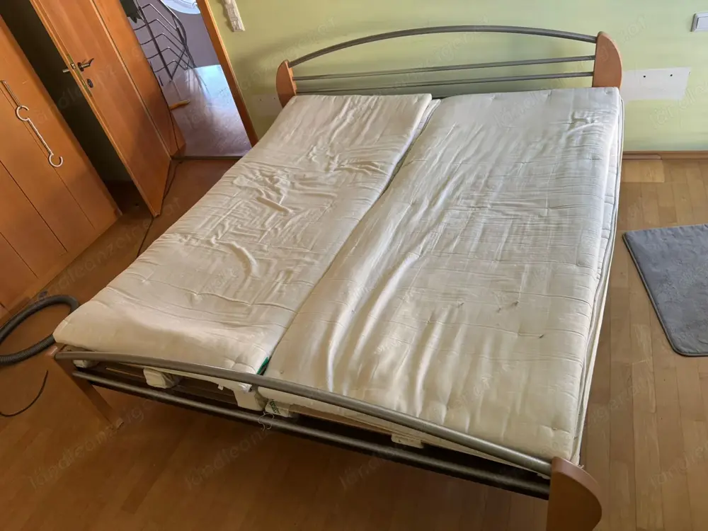 Doppelbett mit Samina Lamellenrost und Matratze