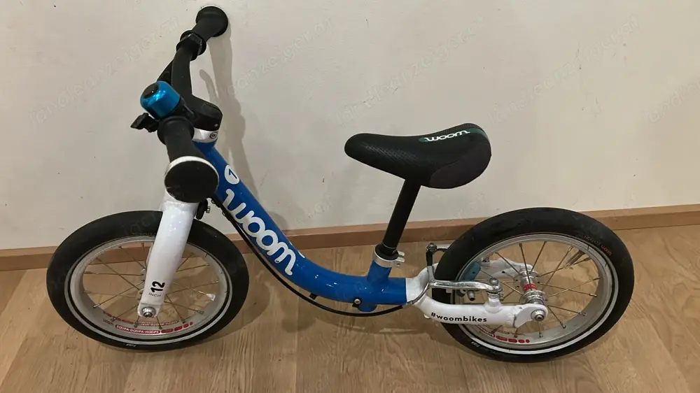 Woom Laufrad Blau mit Bremse, 12 Zoll zu verkaufen Woom Laufrad Blau mit Bremse, 12 Zoll zu verkaufen