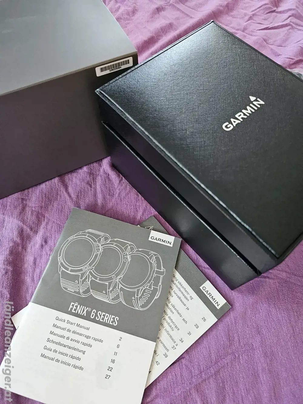  Garmin Fenix 6 Sapphire Titan   Premium Uhr mit Extras!  