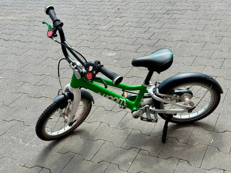 Woom2 Kinderfahrrad 14 Zoll Grün Woom2 Kinderfahrrad 14 Zoll Grün